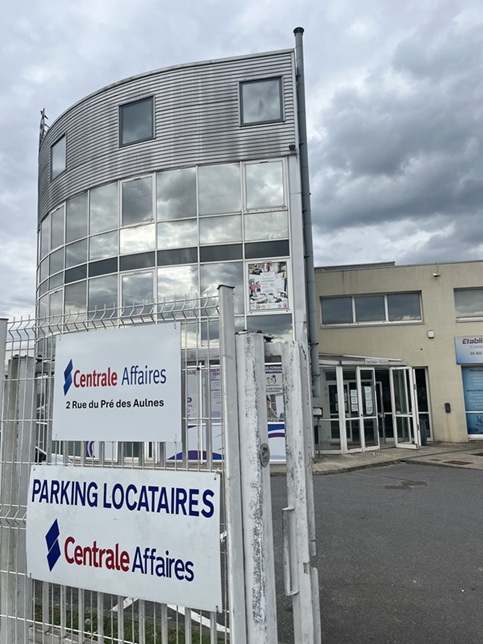 Façade du centre de test psychotechnique Centrale d'Affaires à Pontault-Combault