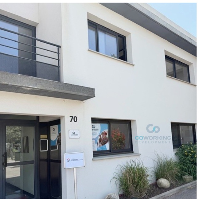 Façade du centre de test psychotechnique Coworking development à Perpignan