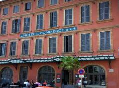 Façade du centre de test psychotechnique Hôtel du Commerce à Montauban