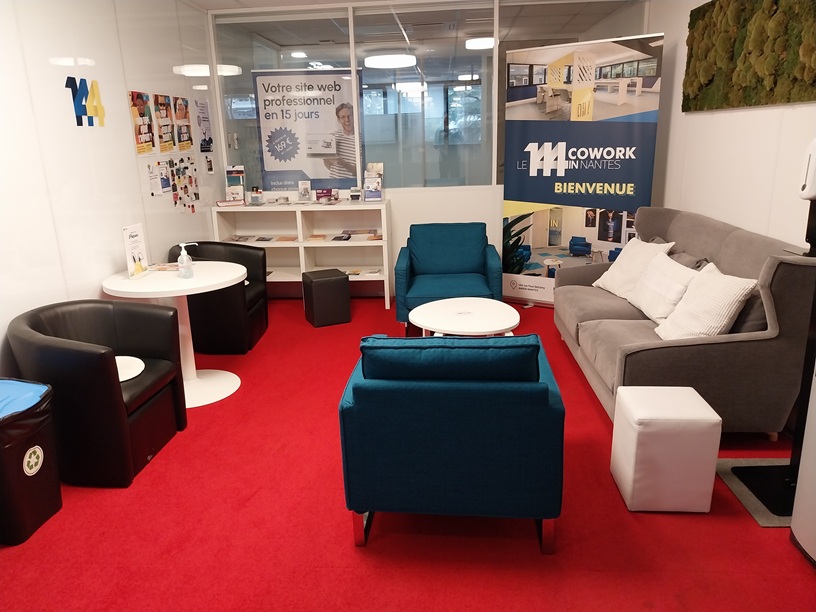 Façade du centre de test psychotechnique Le 144 Coworking à Nantes
