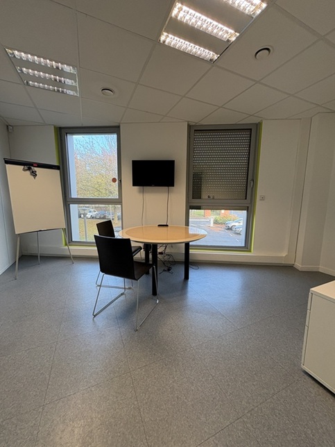 Façade du centre de test psychotechnique Pépinière d'entreprise de la Rabière à Joué-lès-Tours
